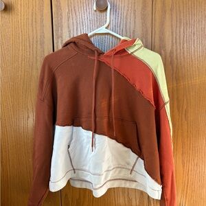 Free People Movement All or Nothing Colorblock Hoodie XS